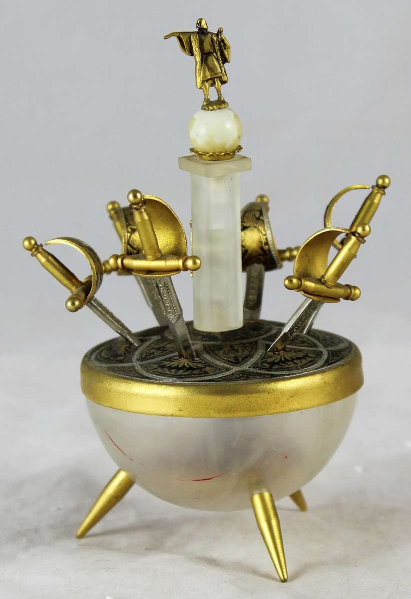 Miniature Fondue Set - Toledo Swords - Beautiful! - Bid Now!!!