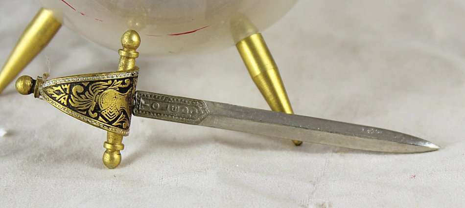 Miniature Fondue Set - Toledo Swords - Beautiful! - Bid Now!!!