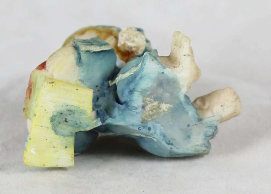 Small Figurine - Baby with Dog House - Beautiful! - Bid Now!!!