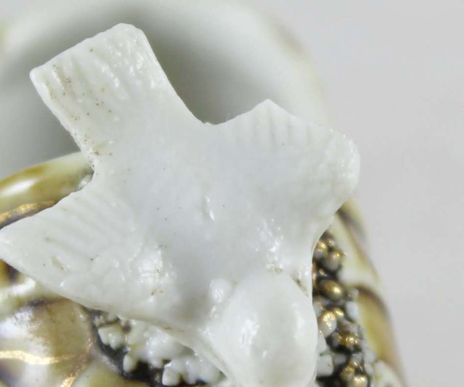 Miniature Shoe with Dove - Beautiful! - Bid Now!!!