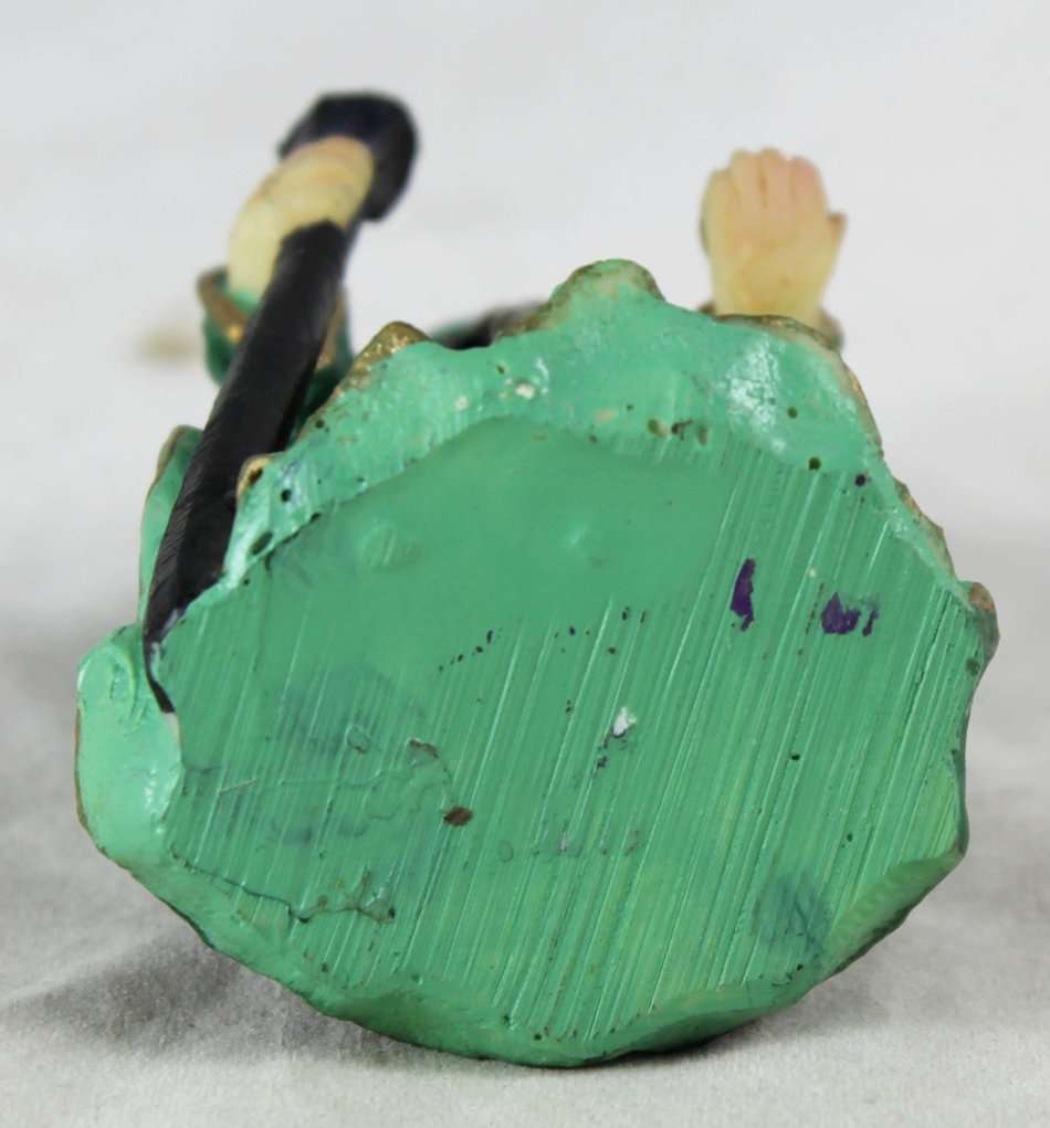 Wizard in Green with Crystal Ball - Beautiful! - Bid Now!!!