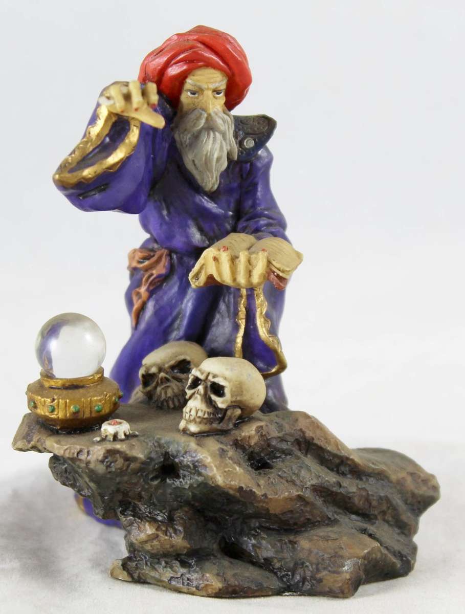 Wizard casting spell