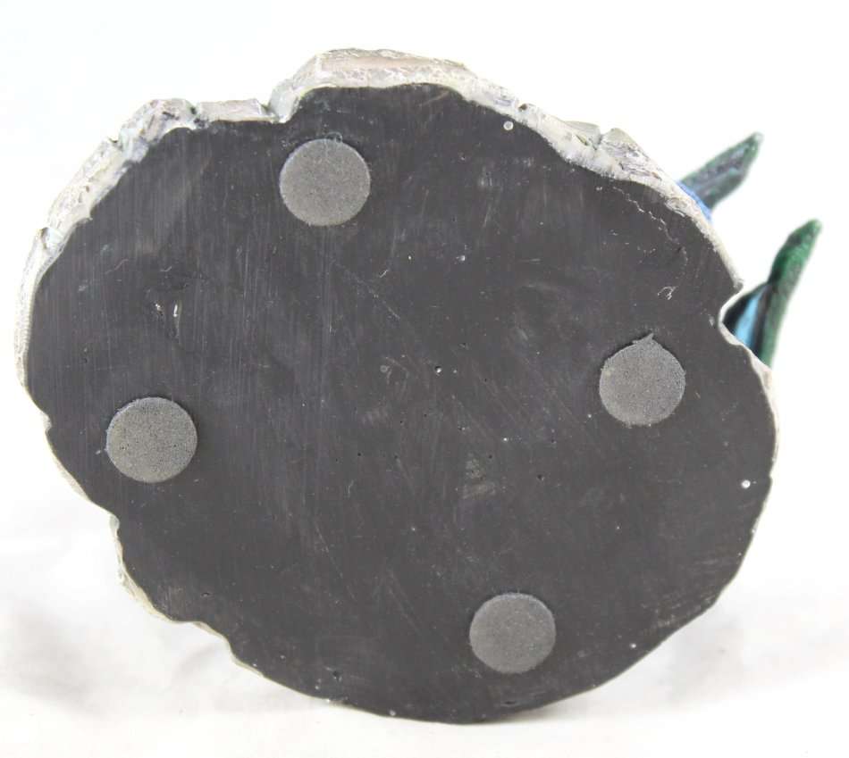 Blue Dragon with Small Candle Holder - Beautiful! - Bid Now!!!