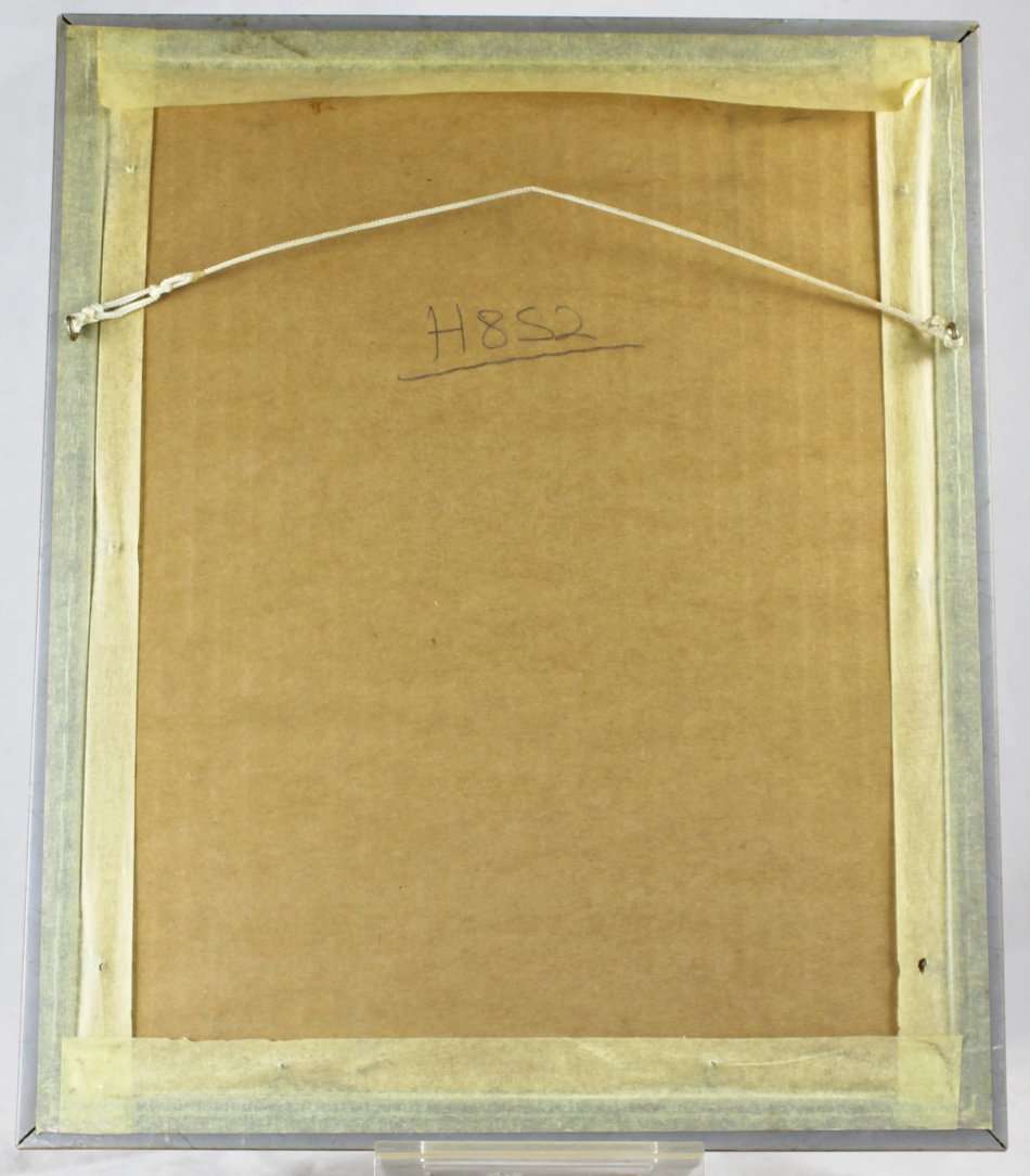 Dragon with Full Moon - Framed Hologram Print - Beautiful! - Bid Now!!!