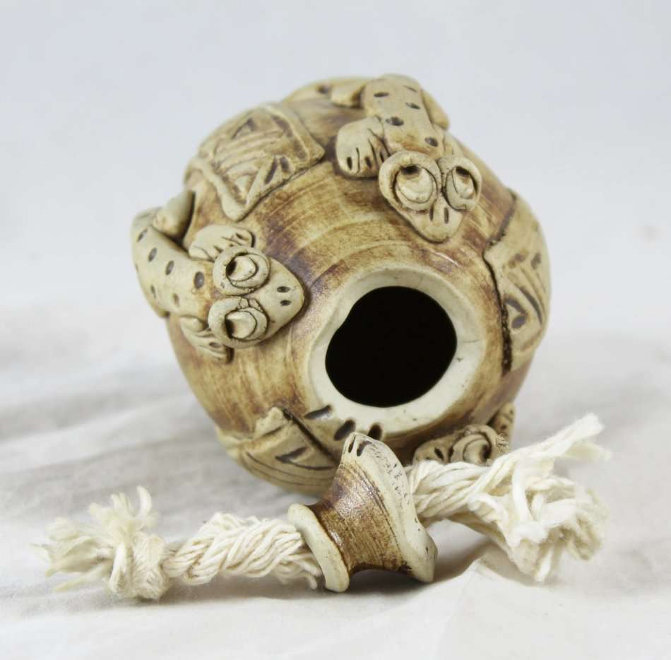 Unique Vessel with Lid