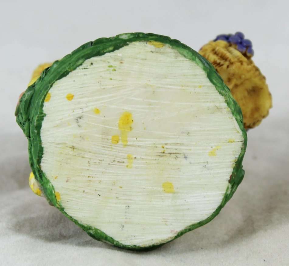 Mother Bear carrying Basket & Baby Bear