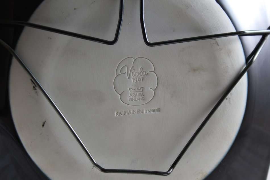 Arabia Finland Viola Plate - BID NOW!!!