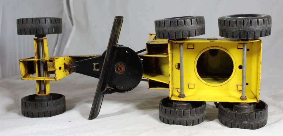 Pressed steel vintage Nylint sand and gravel grader