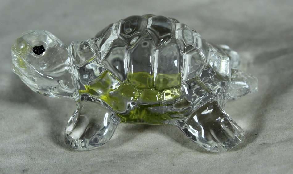 Small Glass - Tortoise - Yellow - BID NOW!!!!