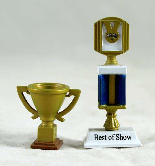 Miniature Plastic Trophies- Bid now!!