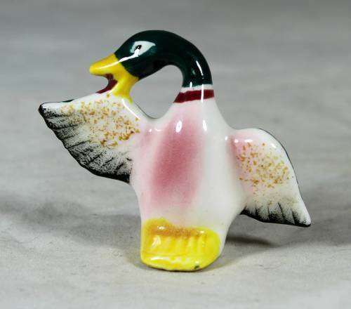 Miniature Porcelain Mallard - Bid Now!!
