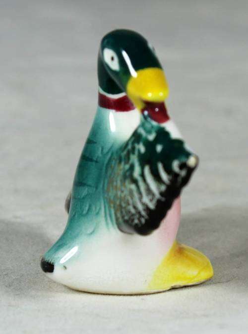 Miniature Porcelain Mallard - Bid Now!!