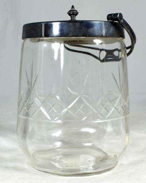 Glass Ice Bucket - Bid Now!!