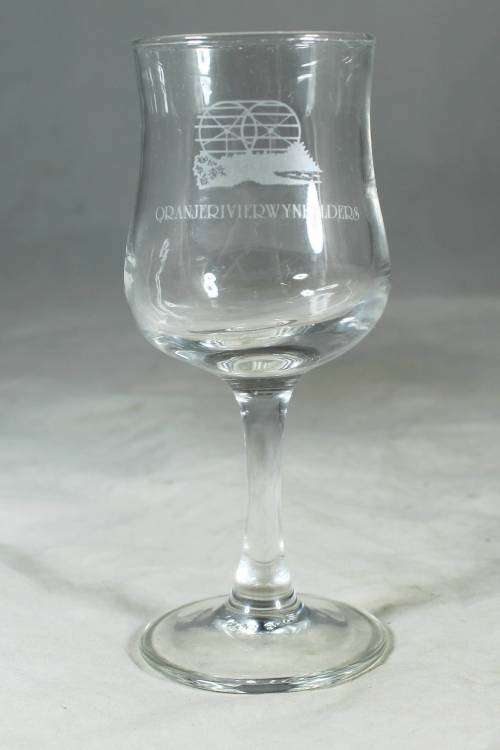 Oranjerivierwynkelders wine sample glass