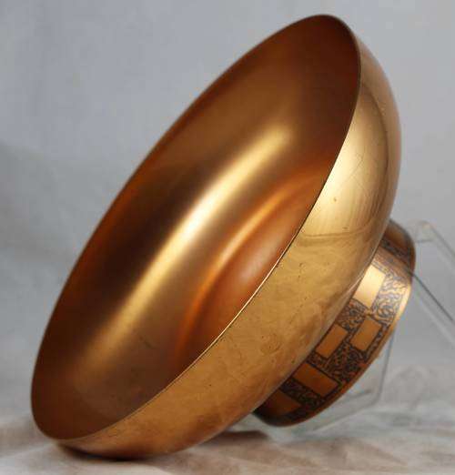 Large Copper Bowl with Decorative base- Bid Now!!