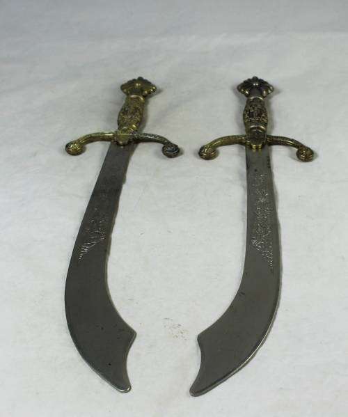 Pair of Talwar Display Swords- Bid Now!!