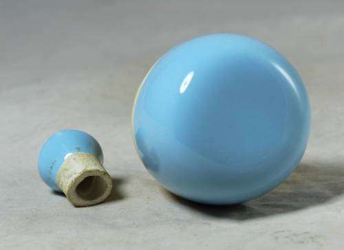 Blue Clay Container- Bid Now!!