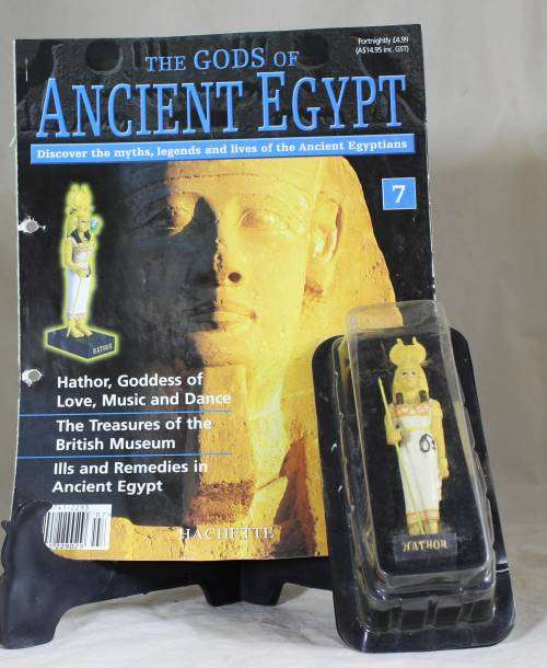 The Gods of Ancient Egypt - by Hachette - Figure with Booklet - Hathor