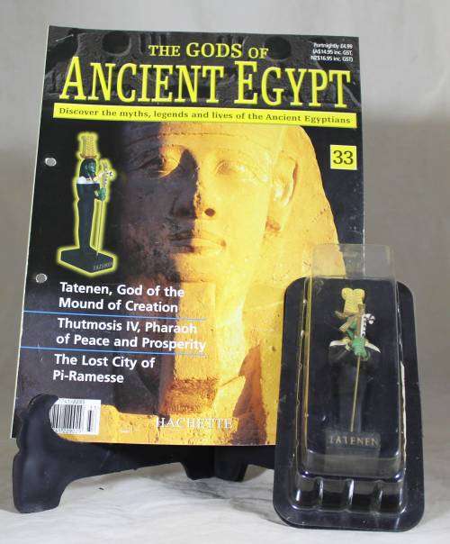 The Gods of Ancient Egypt - by Hachette - Figure with Booklet - Tatenun