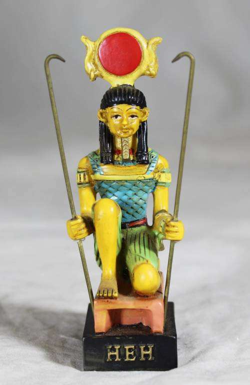 The Gods of Ancient Egypt - by Hachette - Figure with Booklet - Heh