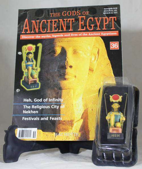 The Gods of Ancient Egypt - by Hachette - Figure with Booklet - Heh