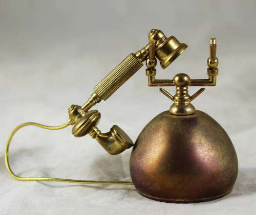 Vintage telephone with Clock - Bid Now!!