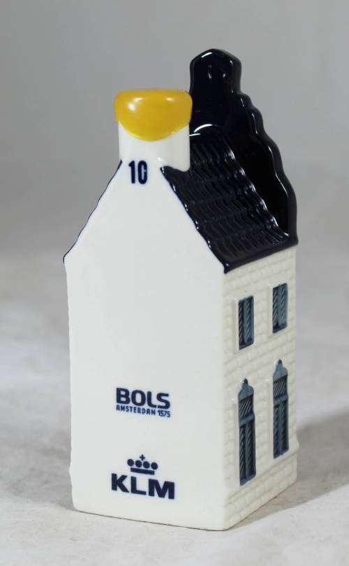 KLM - Bols - Dutch House #10 Filled with Liquid -  Bid Now!!