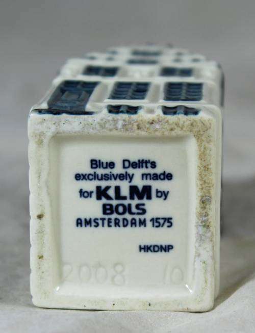 KLM - Bols - Dutch House #10 Filled with Liquid -  Bid Now!!