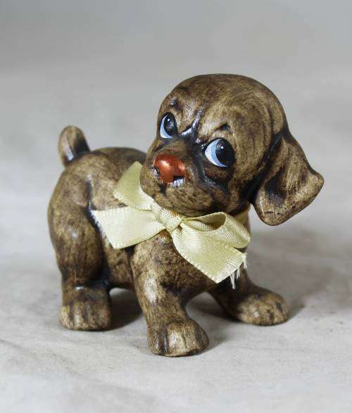 Small figure - playful puppy