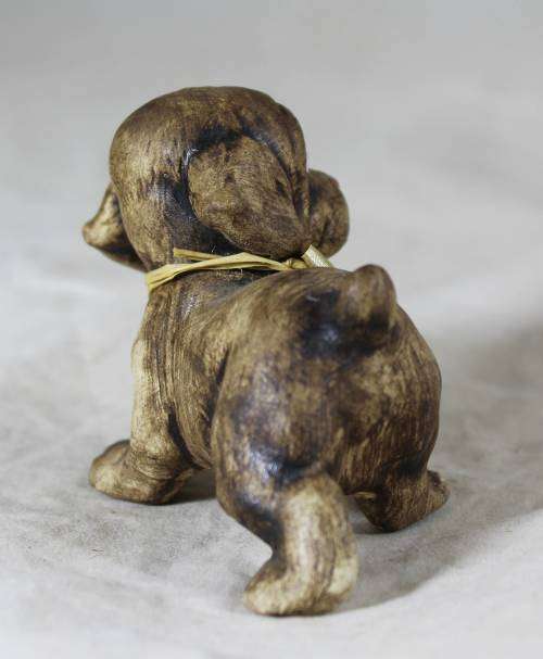 Small figure - playful puppy