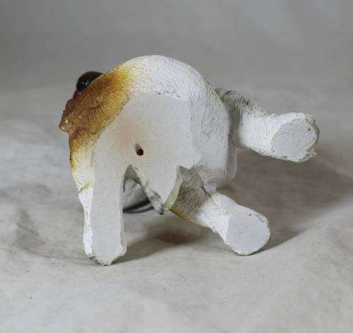 Christmas decorated bulldog