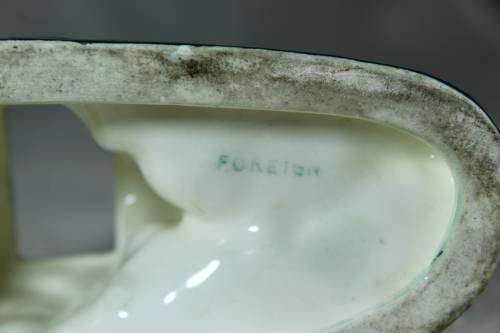 Character Salt and Pepper Set - Woman with Donkey -  Bid Now!!