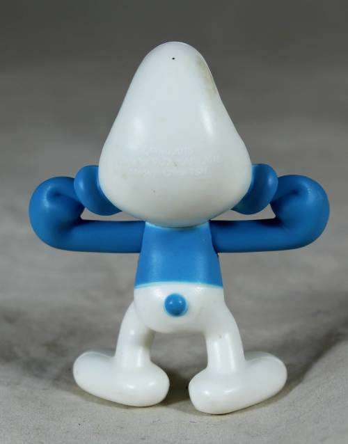 Smurfs - From McDonalds - Angry Smurf - Bid Now!!