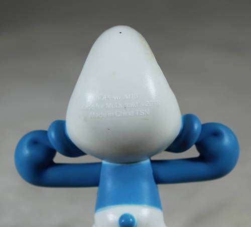 Smurfs - From McDonalds - Angry Smurf - Bid Now!!