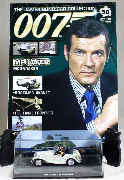 James Bond 007 with magazine - MP Lafer  #50 - Moon Raker - Bid Now!!