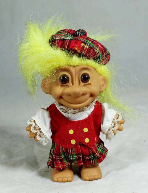 Russ Troll Doll - Scottish - Bid Now!!