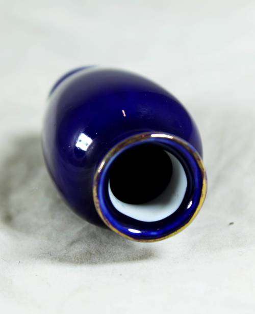 Cobalt Blue - Oriental Posy Vase - Stunning - Bid Now!!