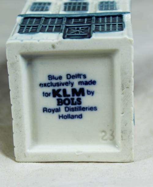 KLM - Bols - Dutch House #23 - No liquid -  Bid Now!!