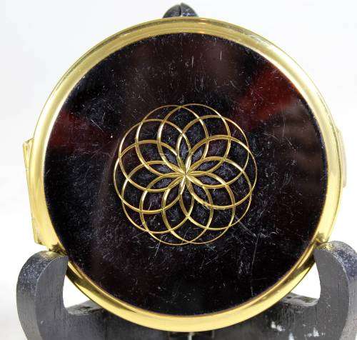 Powder Compact - Stratton - Concentric Circles - Bid Now!!