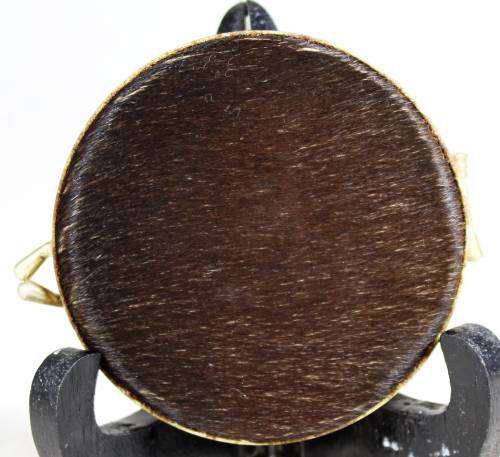 Powder compact - hide covered