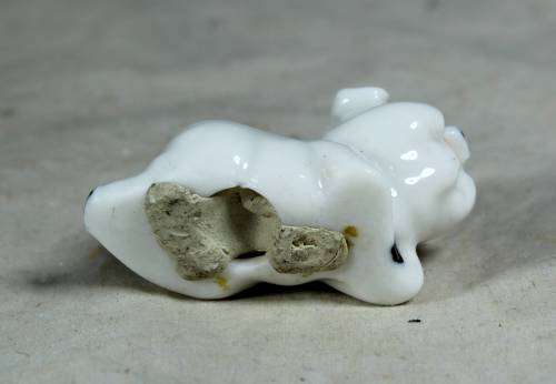 Miniature white piggy