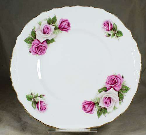 Royal Vale- Roses - Cake Plate - Bid Now!!