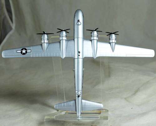 Postage Stamp Planes - Metal Die Cast on Stand - B29 Super Fortress - Bid Now!!