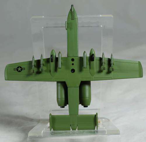 Postage Stamp Planes - Metal Die Cast on Stand -  A-10 Thunderbolt Warthog - Bid Now!!