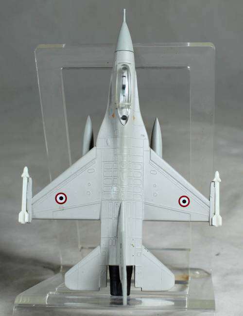 Postage Stamp Planes - Metal Die Cast on Stand -  F16 Falcon - Bid Now!!