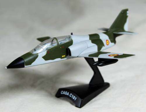 Postage Stamp Planes - Metal die cast on stand - Casa C101