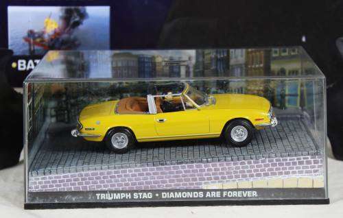 James Bond 007 - Triumph Stag  #18 - Diamonds Are Forever - Bid Now!!