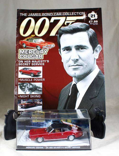 James Bond 007 - Mercury Cougar  #21 - On Her Majesty`s Secret Service - Bid Now!!