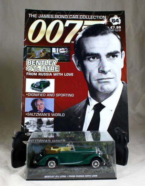 James Bond 007 -  Bentley 4 1/4 Litre  #64  - From Russia with Love - Bid Now!!