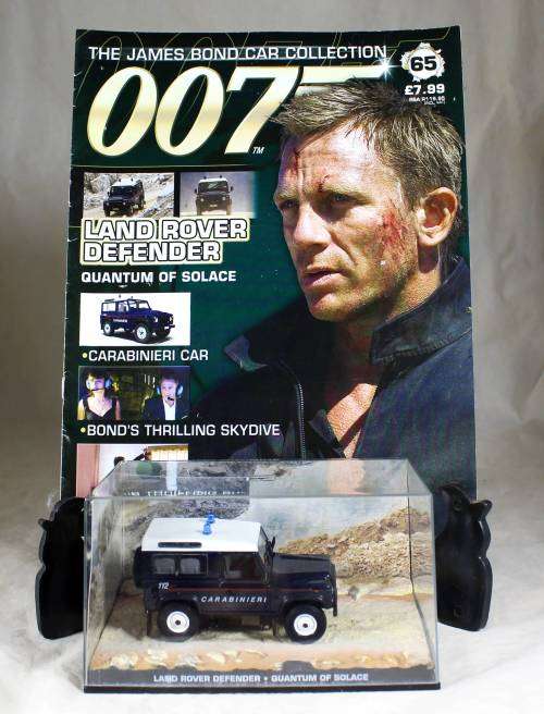 James Bond 007 -  Land Rover Defender  #65  - Quantum of Solace - Bid Now!!